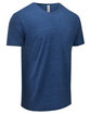 Threadfast Apparel Unisex Triblend Short-Sleeve T-Shirt ROYAL BLK TRBLND OFQrt