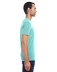 Threadfast Apparel Unisex Triblend Short-Sleeve T-Shirt MINT TRIBLEND ModelSide