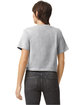 American Apparel Ladies' Fine Jersey Boxy T-Shirt heather grey ModelBack
