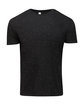 Threadfast Apparel Men's Triblend Fleck Short-Sleeve T-Shirt BLACK FLECK OFFront