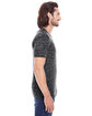 Threadfast Apparel Men's Blizzard Jersey Short-Sleeve T-Shirt BLACK BLIZZARD ModelSide