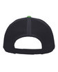 Pacific Headwear Trucker Snapback Hat hth gry/ l c/ gr ModelBack