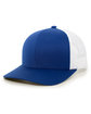 Pacific Headwear Trucker Snapback Hat royal/ white ModelQrt