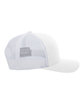 Pacific Headwear Trucker Snapback Hat white ModelSide
