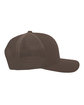 Pacific Headwear Trucker Snapback Hat brown ModelSide