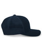 Pacific Headwear Trucker Snapback Hat navy ModelSide