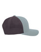 Pacific Headwear Trucker Snapback Hat smoke blue/ char ModelSide