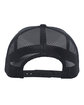 Pacific Headwear Snapback Trucker Cap black/ black ModelBack