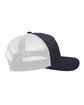 Pacific Headwear Snapback Trucker Cap navy/ white ModelSide