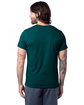 Alternative Unisex Go-To T-Shirt heathr dark teal ModelBack