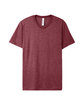 Alternative Unisex Go-To T-Shirt heather currant OFFront
