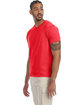 Alternative Unisex Go-To T-Shirt HEATHER RED ModelQrt