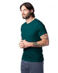 Alternative Unisex Go-To T-Shirt heathr dark teal ModelQrt