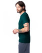 Alternative Unisex Go-To T-Shirt heathr dark teal ModelSide