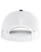 Pacific Headwear Snapback Trucker Hat BLUEFIN/ WHITE ModelBack