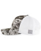 Pacific Headwear Snapback Trucker Hat manta/ white FlatFront