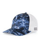 Pacific Headwear Snapback Trucker Hat BLUEFIN/ WHITE ModelQrt