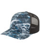 Pacific Headwear Snapback Trucker Hat blackfin/ lt chr ModelQrt