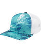 Pacific Headwear Snapback Trucker Hat EQUATOR/ WHITE ModelQrt
