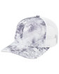Pacific Headwear Snapback Trucker Hat HAILSTONE/ WHITE ModelQrt