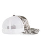 Pacific Headwear Snapback Trucker Hat manta/ white ModelSide