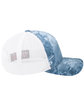 Pacific Headwear Snapback Trucker Hat HIGH SEAS/ WHITE ModelSide