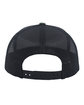 Pacific Headwear Snapback Trucker Cap army/ black ModelBack