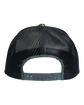 Pacific Headwear Snapback Trucker Cap shd grs bld/ l c ModelBack