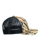 Pacific Headwear Snapback Trucker Cap shd grs bld/ l c ModelSide