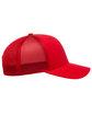 Flexfit Adult 110® Mesh Cap RED ModelSide