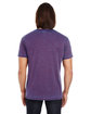 Threadfast Apparel Unisex Cross Dye Short-Sleeve T-Shirt berry ModelBack