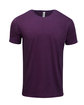 Threadfast Apparel Unisex Cross Dye Short-Sleeve T-Shirt berry OFFront