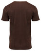 Threadfast Apparel Unisex Cross Dye Short-Sleeve T-Shirt flame OFBack
