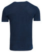 Threadfast Apparel Unisex Cross Dye Short-Sleeve T-Shirt electric blue OFBack
