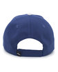 Pacific Headwear Brushed Twill Cap With Sandwich Bill royal/ white ModelBack
