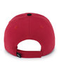 Pacific Headwear Brushed Twill Cap With Sandwich Bill red/ black ModelBack