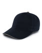 Pacific Headwear Brushed Twill Cap With Sandwich Bill navy/ khaki ModelQrt