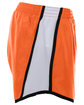 Augusta Sportswear Ladies' Pulse Team Short orange/ wht/ blk ModelSide