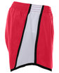 Augusta Sportswear Ladies' Pulse Team Short red/ white/ blk ModelSide