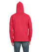 Under Armour Men's Hustle Pullover Hooded Sweatshirt red/ white _600 ModelBack