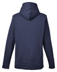 Under Armour Men's Hustle Pullover Hooded Sweatshirt md nvy/ wh  _410 OFBack