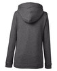 Under Armour Ladies' Hustle Pullover Hooded Sweatshirt crbn ht/ gry_091 OFBack