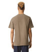 American Apparel Unisex Garment Dyed T-Shirt faded brown ModelBack