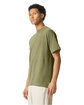 American Apparel Unisex Garment Dyed T-Shirt faded army ModelSide
