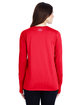 Under Armour Ladies' Long-Sleeve Locker 2.0 T-Shirt red/ m silvr _600 ModelBack