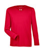Under Armour Men's Long-Sleeve Locker T-Shirt 2.0 red/ m silvr _600 OFFront
