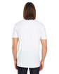 Threadfast Apparel Unisex Pigment-Dye Short-Sleeve T-Shirt WHITE ModelBack