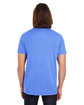 Threadfast Apparel Unisex Pigment-Dye Short-Sleeve T-Shirt BLUE VIOLET ModelBack