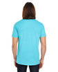 Threadfast Apparel Unisex Pigment-Dye Short-Sleeve T-Shirt LAGOON BLUE ModelBack