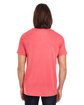 Threadfast Apparel Unisex Pigment-Dye Short-Sleeve T-Shirt red ModelBack